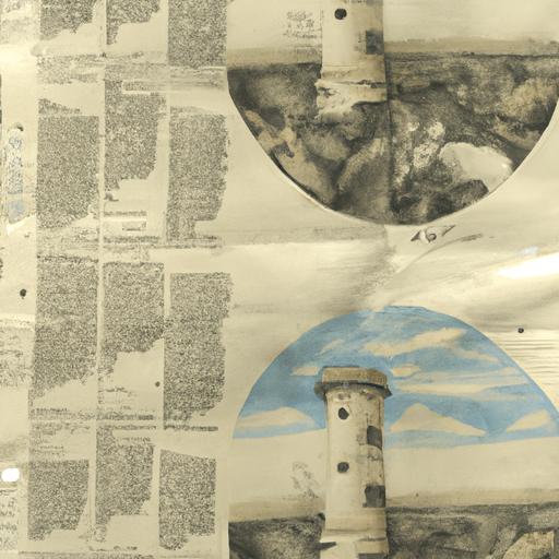 גזרי עיתונים מהמאה ה-19 עם ביקורת על המגדל