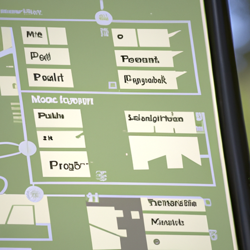 מפה המציגה אפשרויות תחבורה ציבורית בקרבת מקום לפארק