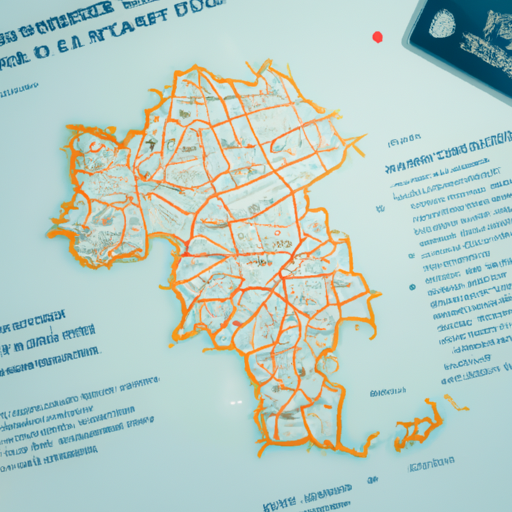 מפה של הרובע ה-10 המדגישה עצות בטיחות מרכזיות ומידע מעשי