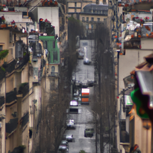 תמונה אחרונה של הרחובות האייקוניים של הרובע השני, לוכדת את המהות של פריז.